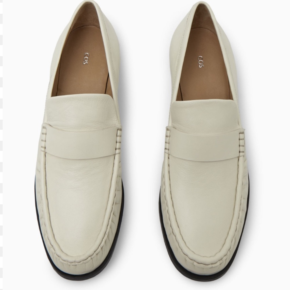 Brand New COS leather loafers